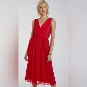 Naf Naf Midi red dress Size M